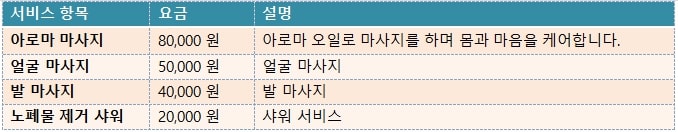 서울출장마사지table9